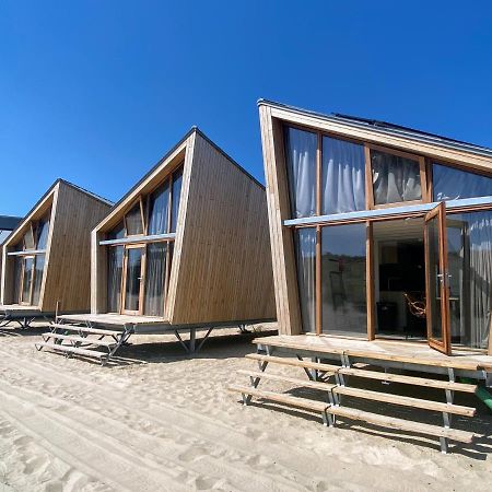 Breezand Beachhouses Vrouwenpolder Bagian luar foto