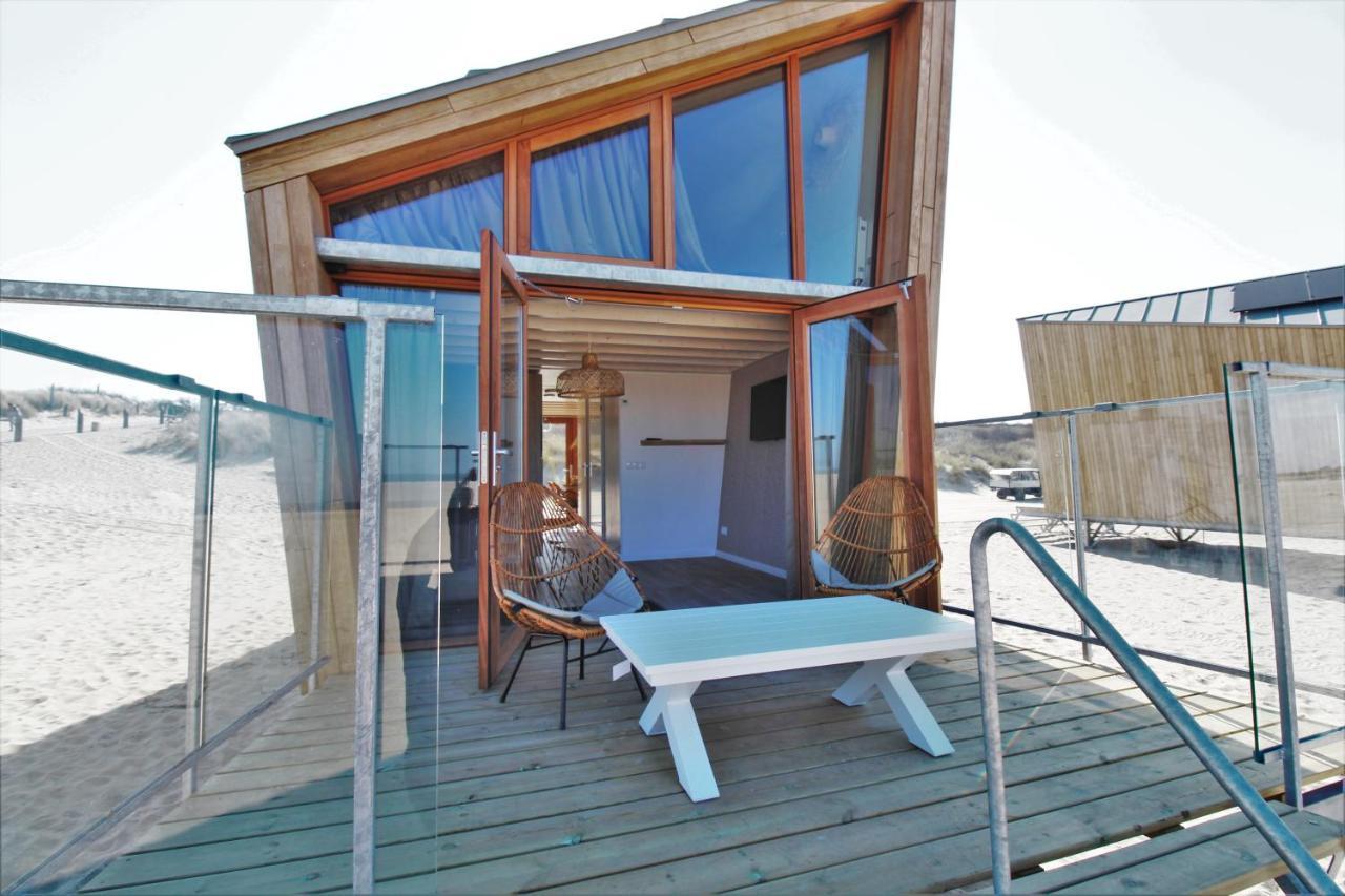 Breezand Beachhouses Vrouwenpolder Bagian luar foto