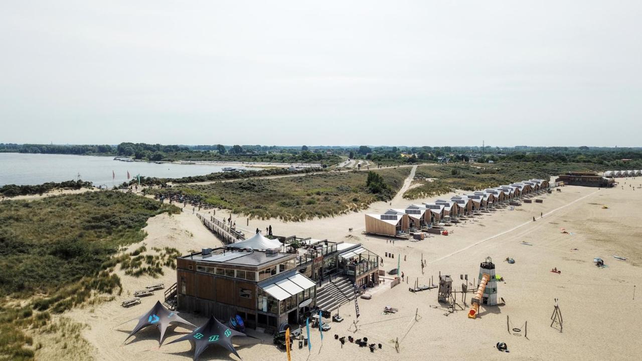 Breezand Beachhouses Vrouwenpolder Bagian luar foto