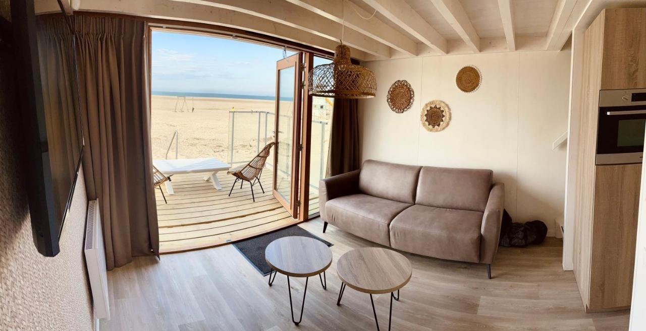 Breezand Beachhouses Vrouwenpolder Bagian luar foto