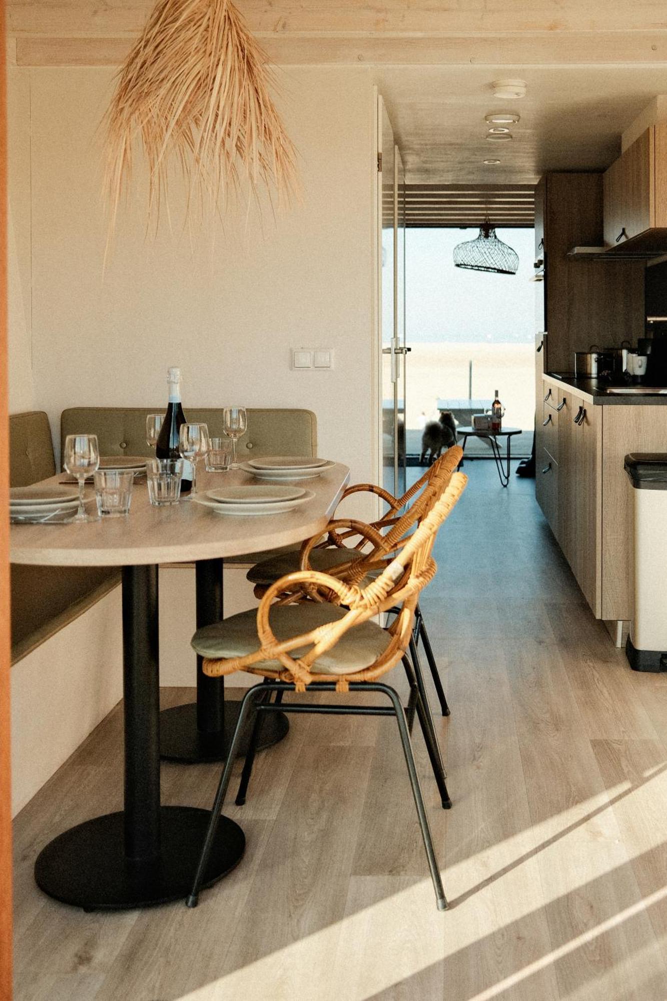Breezand Beachhouses Vrouwenpolder Bagian luar foto